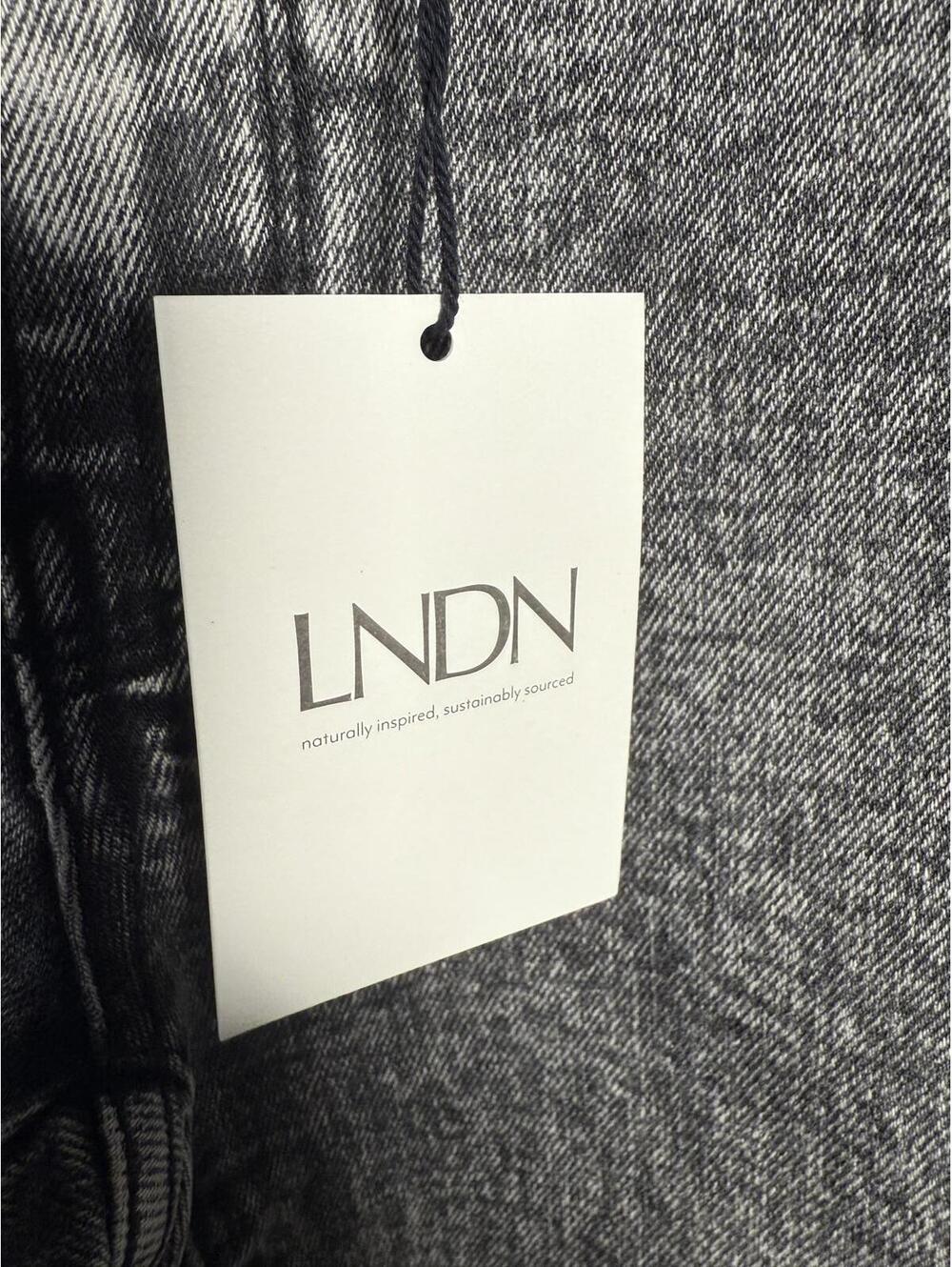 NWT LNDN Landon Denim Acid Wash Ankle Zip Straight Leg Jeans Women’s Size 22 - Picture 7 of 8